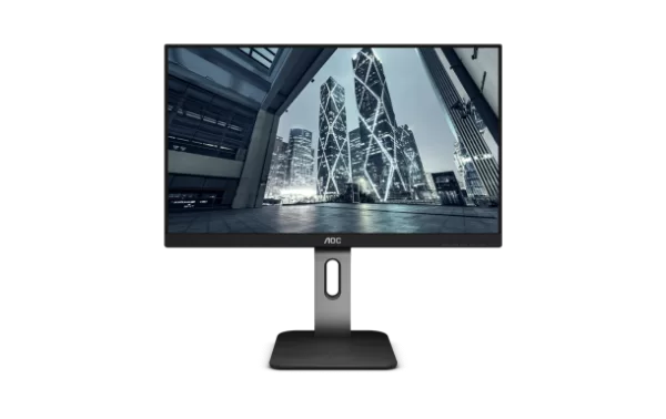 MONITOR AOC LED 23 8 WIDESCREEN C/ AJUSTE VGA/HDMI/DP/4 USB 31 (24P1U)