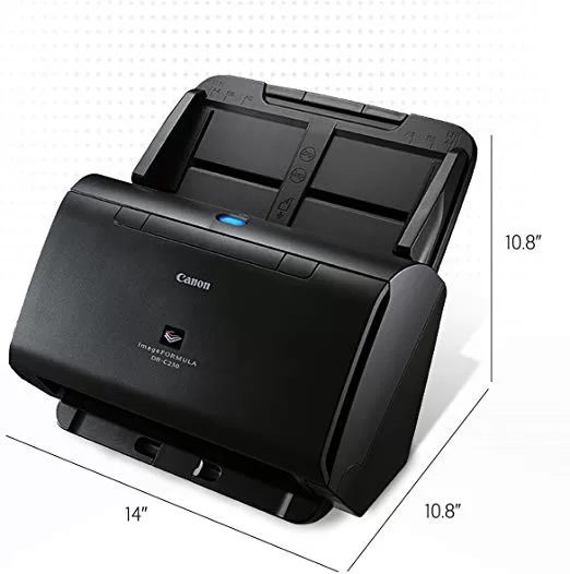 SCANNER CANON DR-C230 A4 30 PPM 600 DPI USB 1 ANO (2646C011AA)