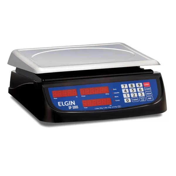 BALANCA ELGIN DP3005 30KG/5G C/BAT DCR (46BALEC30BD5)