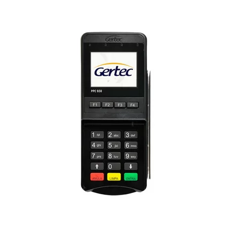 GERTEC PPC930 LCM123 1SAM C LESS USB - PRETO E FUME (702.0003.1)