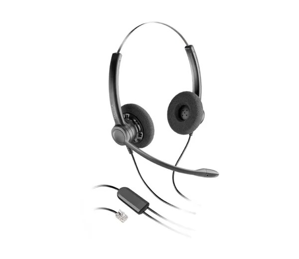 HEADSET DUPLO PRATICA SP12 CONEXAO AO TELEFONE ANALOGICO (79183-04)