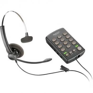 TELEFONE C/ HEADSET T110 DISCADOR COM HEADSET ANALOGIC (79981-11)