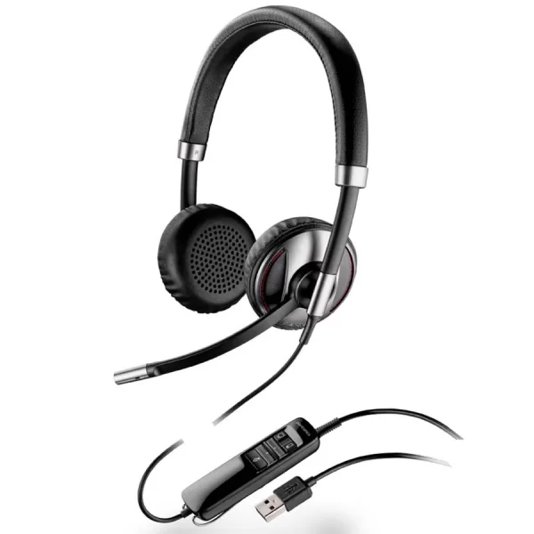HEADSET DUPLO BLACKWIRE C720M USB CANCEL RUIDO COURO - BT (87506-01)