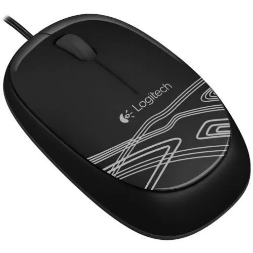 MOUSE PTICO USB M105 M105 - PRETO (910-002958)