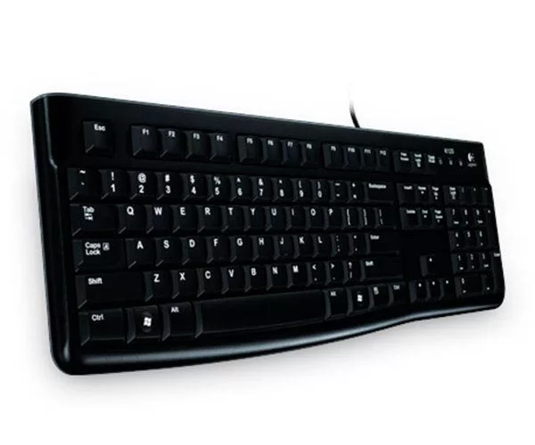 TECLADO LOGITECH K120 COM FIO USB PRETO (920-004423)