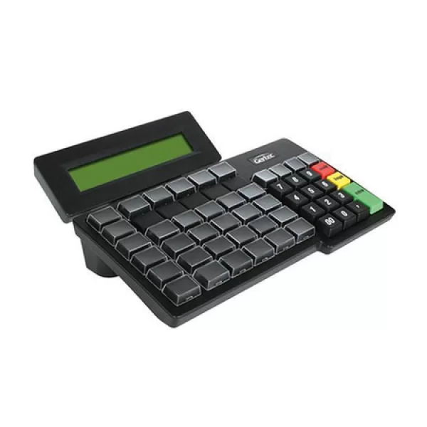GERTEC TEC55 TECL PROGRAMAVEL 55 TECLAS DISPLAY PS2 PRETO (004.0798.4)